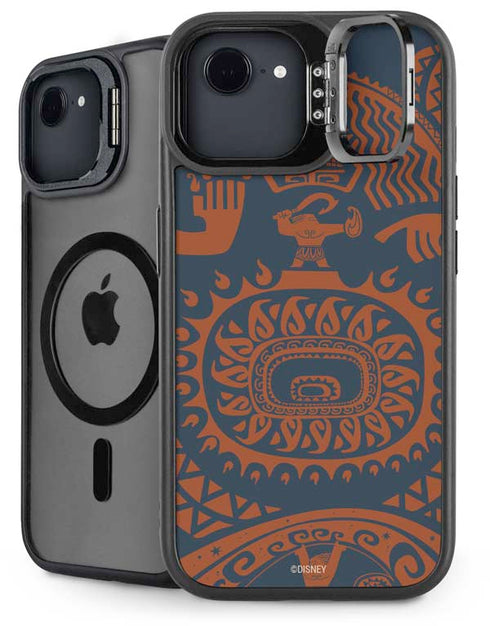Disney Princess Moana Octopus Tropical Print Art iPhone 16e Kickstand Case