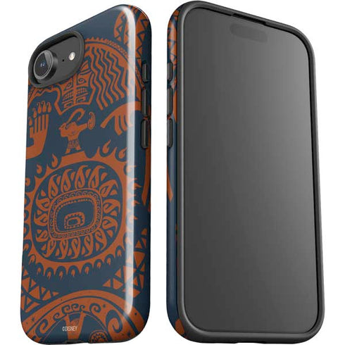 Disney Princess Moana Octopus Tropical Print Art iPhone 16e Impact Case