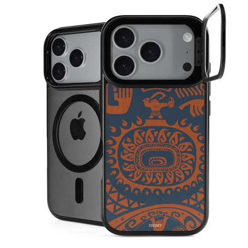 Disney Princess Moana Octopus Tropical Print Art iPhone 18 Pro Kickstand Case