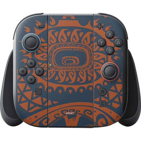 Disney Princess Moana Octopus Tropical Print Art Nintendo Switch 2 (2025) with Joy-Con Skin