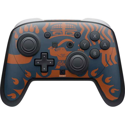 Disney Princess Moana Octopus Tropical Print Art Nintendo Switch 2 (2025) Pro Controller Skin