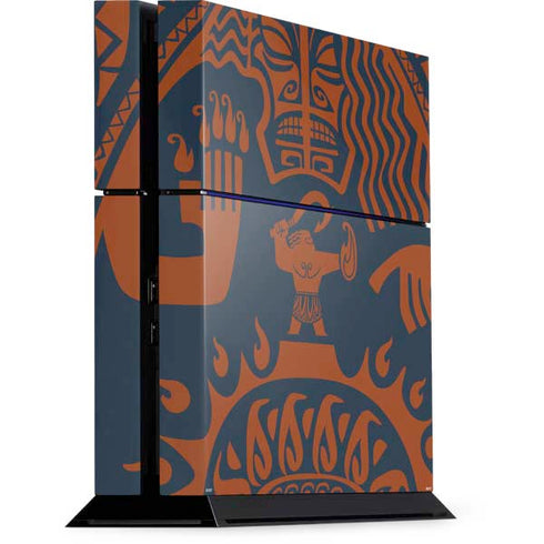 Disney Princess Moana Octopus Tropical Print Art PlayStation PS4 Skins