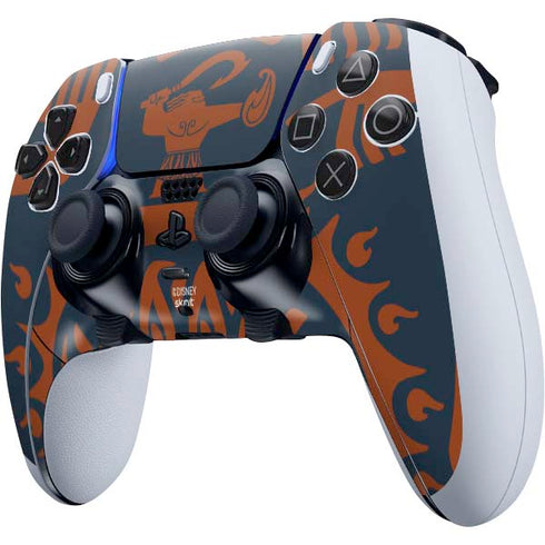 Disney Moana Octopus Tropical Print Art PS5 DualSense Edge Pro Controller Skin