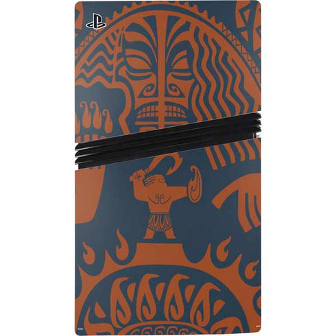 Disney Princess Moana Octopus Tropical Print Art PS5 Pro Bundle Skin