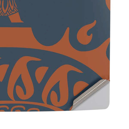 Disney Princess Moana Octopus Tropical Print Art PS5 Pro Disk Console Skin