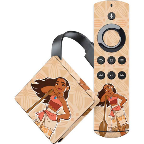 Disney Moana Portrait Amazon Fire TV Skin