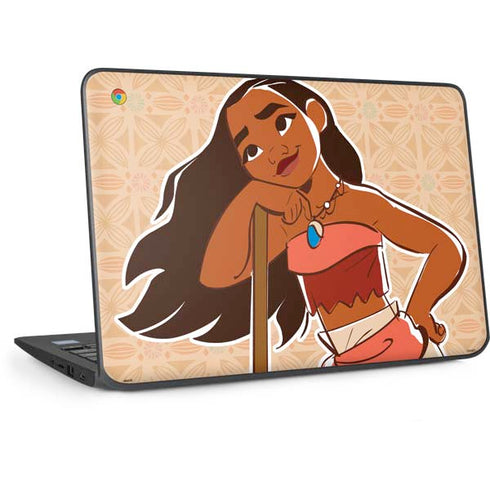 Disney Moana Portrait HP Chromebook Skin