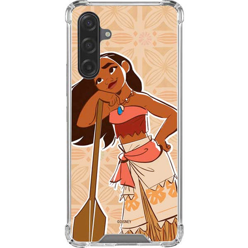 Disney Princess Moana Portrait Galaxy A17 Clear Case