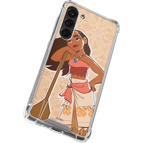 Disney Princess Moana Portrait Galaxy S24 FE Clear Case