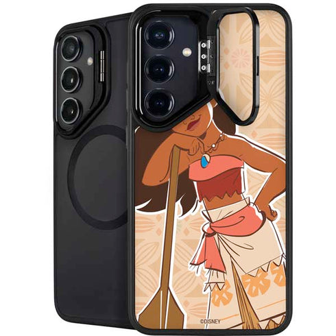 Disney Princess Moana Portrait Galaxy S25 Kickstand Case