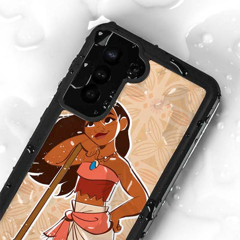 Disney Moana Portrait Galaxy S24 Plus Waterproof Case