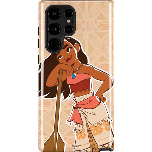Disney Princess Moana Portrait Galaxy Cases