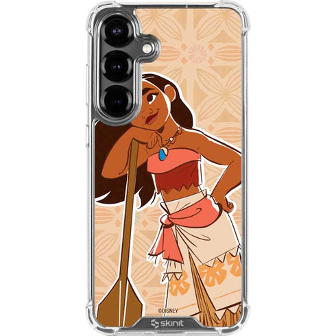 Disney Princess Moana Portrait Galaxy S26 Clear Case
