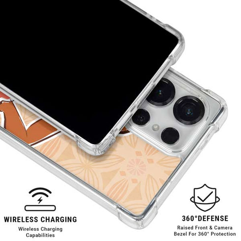 Disney Princess Moana Portrait Galaxy S26 Ultra Clear Case