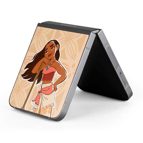 Disney Princess Moana Portrait Galaxy Z Flip6 Skin