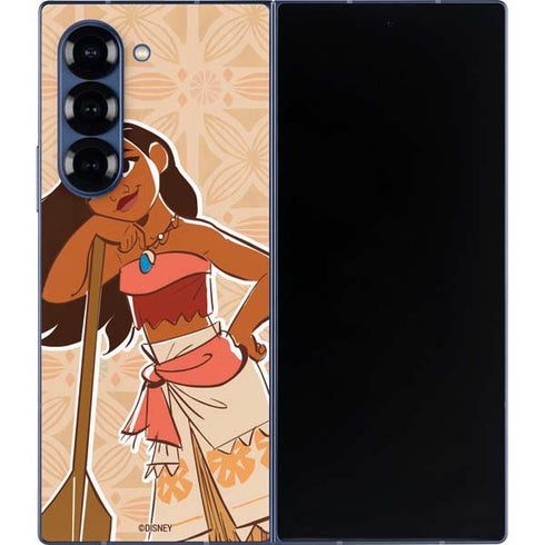 Disney Princess Moana Portrait Galaxy Z Fold6 Skin