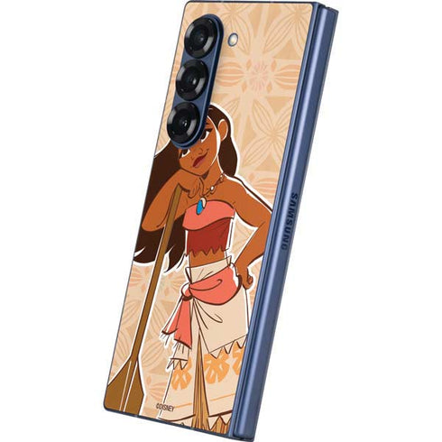 Disney Princess Moana Portrait Galaxy Z Fold6 Skin