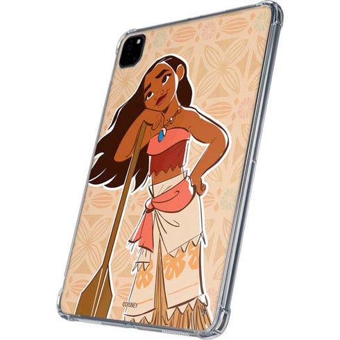 Disney Princess Moana Portrait iPad Pro 11in (2024) Clear Case