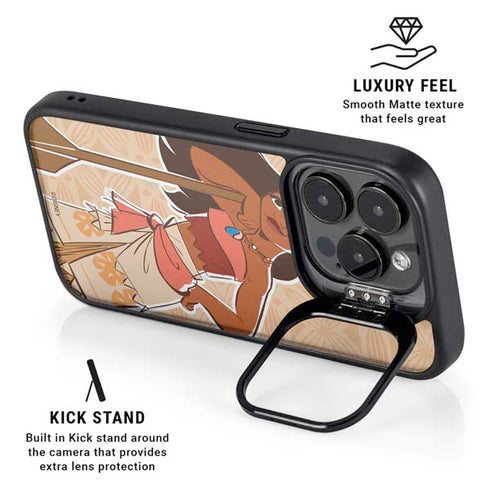 Disney Moana Portrait iPhone 14 Pro Max Kickstand Case