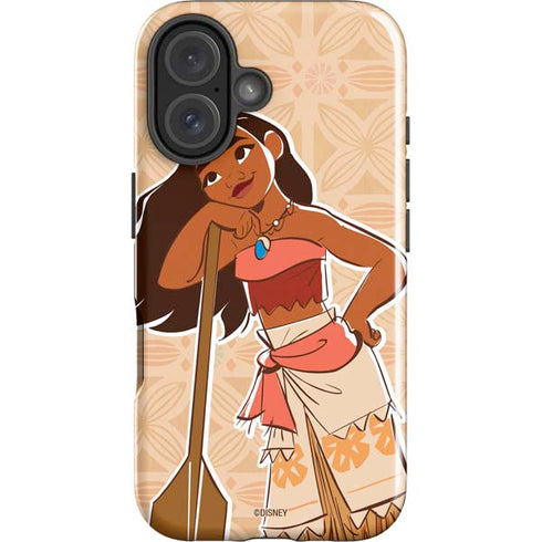 Disney Princess Moana Portrait iPhone 16 Impact Case