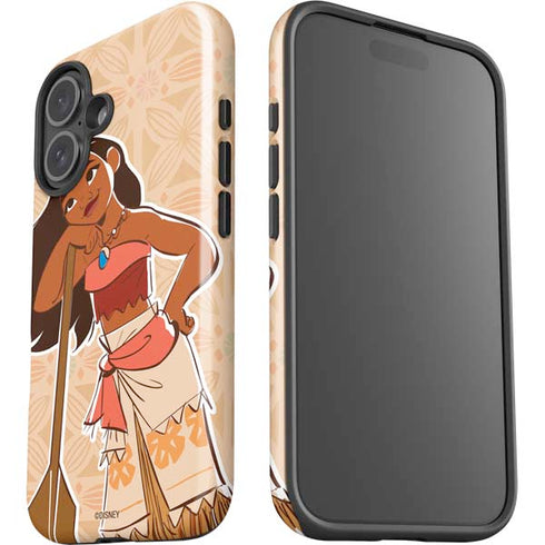 Disney Princess Moana Portrait iPhone 16 Impact Case