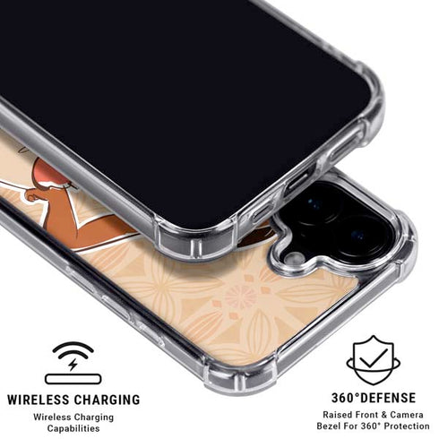 Disney Princess Moana Portrait iPhone 16 MagSafe Case