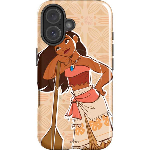 Disney Princess Moana Portrait iPhone 16 Magsafe Impact Case