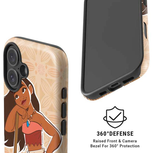 Disney Princess Moana Portrait iPhone 16 Magsafe Impact Case