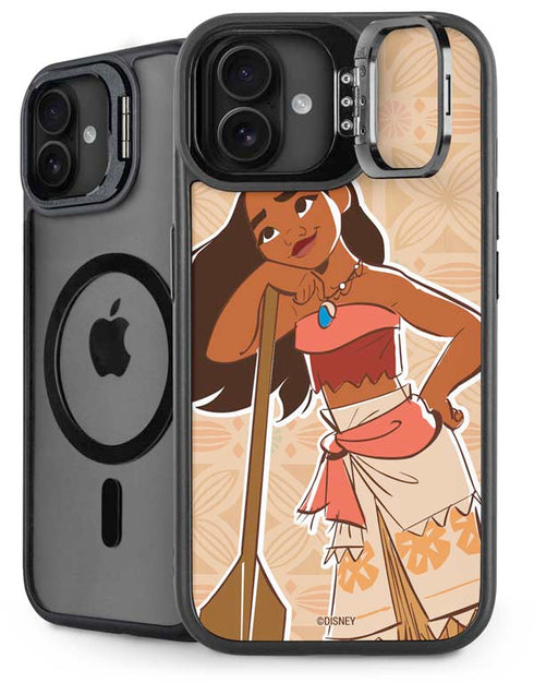 Disney Princess Moana Portrait iPhone 16 Plus Kickstand Case