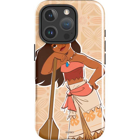 Disney Princess Moana Portrait iPhone 16 Pro Impact Case
