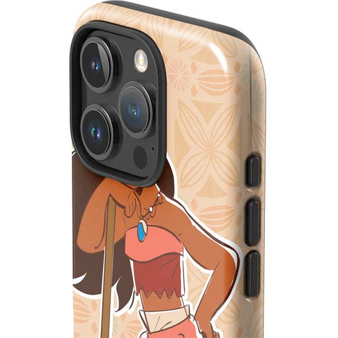 Disney Princess Moana Portrait iPhone 16 Pro Impact Case
