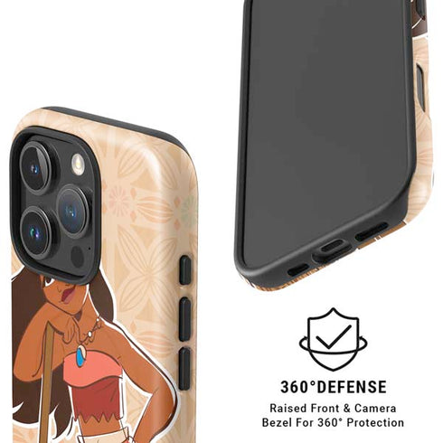 Disney Princess Moana Portrait iPhone 16 Pro Magsafe Impact Case