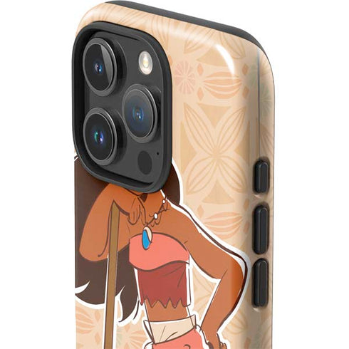 Disney Princess Moana Portrait iPhone 16 Pro Max Impact Case
