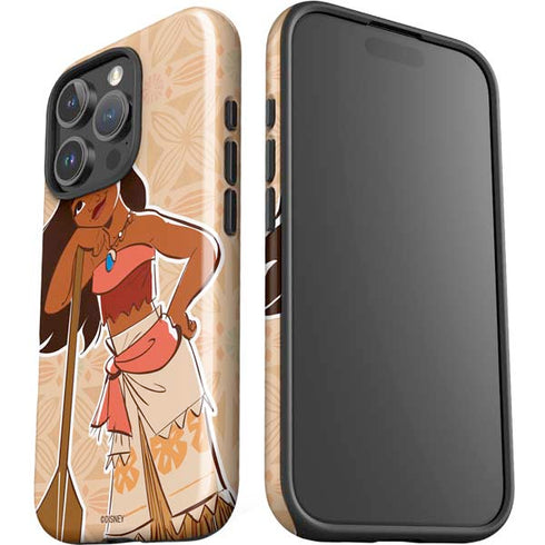 Disney Princess Moana Portrait iPhone 16 Pro Max Impact Case
