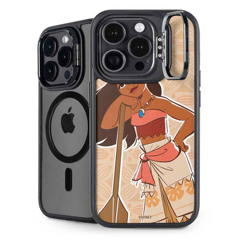 Disney Princess Moana Portrait iPhone 16 Pro Max Kickstand Case