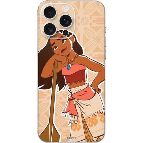 Disney Princess Moana Portrait iPhone 16 Pro Max Skin