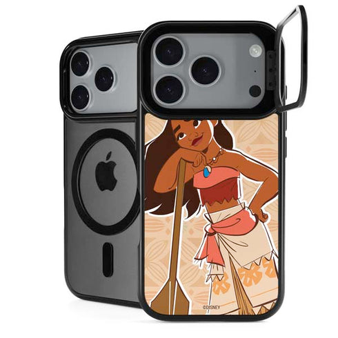 Disney Princess Moana Portrait iPhone 18 Pro Kickstand Case