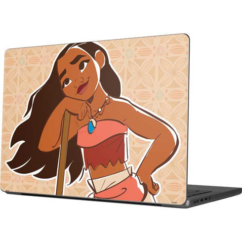 Disney Princess Moana Portrait Apple MacBook Pro 14-inch Skin