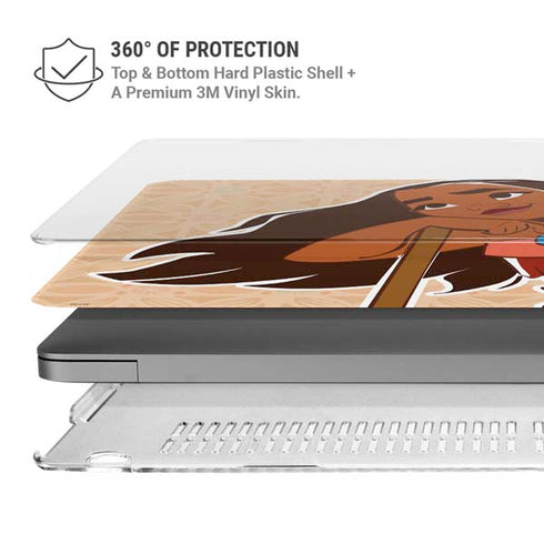 Disney Princess Moana Portrait MacBook Cases