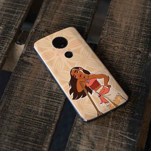 Disney Moana Portrait Moto E5 Plus Skin