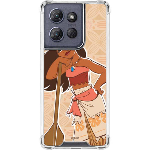 Disney Princess Moana Portrait Moto G 5G (2025) Clear Case