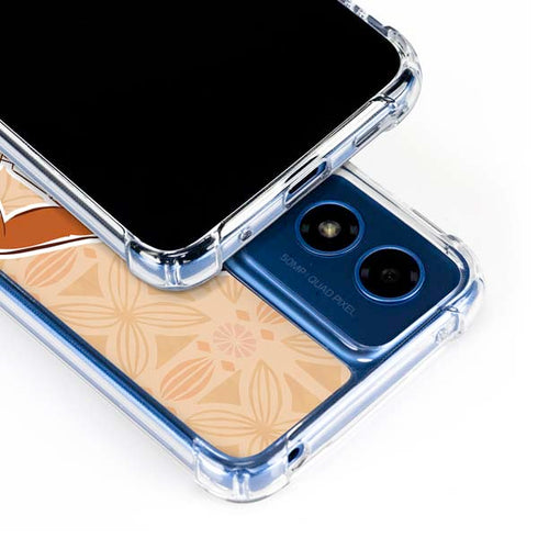 Disney Princess Moana Portrait Moto G Play 4G (2024) Clear Case