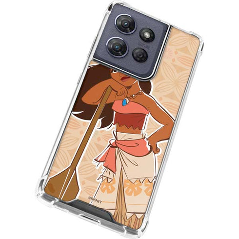Disney Princess Moana Portrait Moto G Stylus 5G (2025) Clear Case