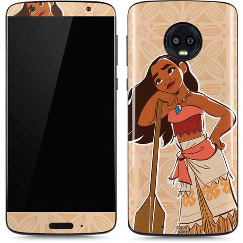 Disney Moana Portrait Moto G6 Skin