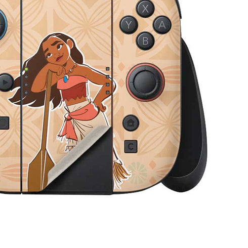 Disney Princess Moana Portrait Nintendo Switch 2 (2025) Joy-Con Controller Skin