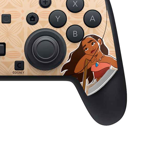 Disney Princess Moana Portrait Nintendo Switch 2 (2025) Pro Controller Skin