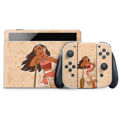 Disney Princess Moana Portrait Nintendo Skins