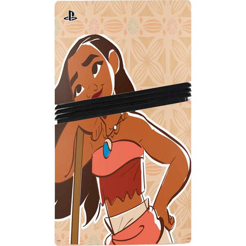 Disney Princess Moana Portrait PS5 Pro Bundle Skin