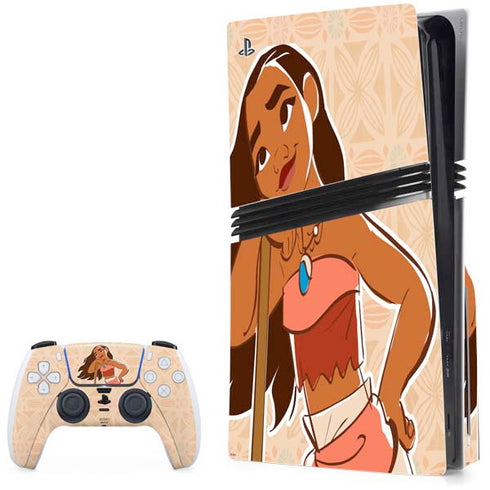 Disney Princess Moana Portrait PlayStation PS5 Skins