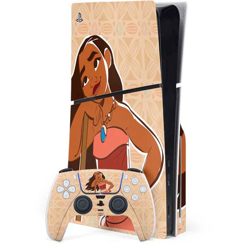 Disney Princess Moana Portrait PlayStation PS5 Skins